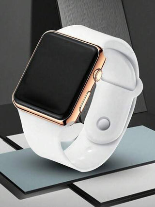 2 قطعة من الساعات الإلكترونية المربعة ذات الشاشة الرقمية LED الأنيقة والبسيطة للطلاب الشباب، مناسبة للاستخدام اليومي، ضرورية للمدرسة والحفلات والسفر، هدايا مثالية للأصدقاء وأعياد الميلاد والمناسبات والتخرج. خيار مثالي للهدايا