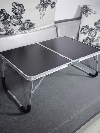 قطعة واحدة طاولة محمولة قابلة للطي لحاسوب محمول،طاولة صغيرة بسيطة مناسبة للغرفة أو الدراسة
