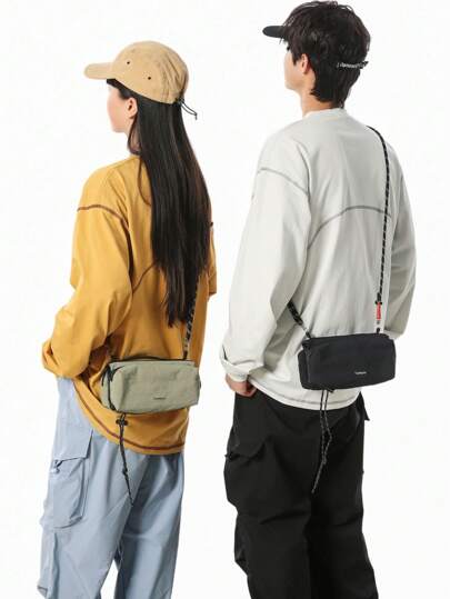 حقيبة لزجاجة المياه يمكن لكلا الجنسين استخدامها ، بسيطة وخفيفة الوزن ، حقيبة عبر الجسم عصرية متعددة الوظائف للرياضة والدراجات مناسبة للرجال والنساء