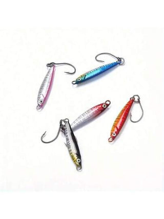 5 قطعة/مجموعة ملعقة صيد معدنية بوزن 3 جرام وبقطر 3.2 سم، خدع صيد الأسماك مناسبة لصيد السمك القاعدي في المياه المالحة