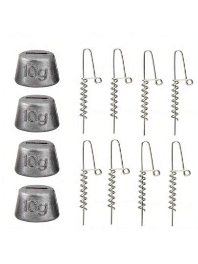 12 قطعة/طقم شريط تحرير للطعم اللين بأوزان 5جم/ 7جم/ 10جم