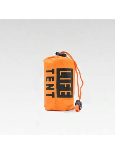 قطعة واحدة خيمة طوارئ مقاومة للماء، مقاومة للرياح، مدفأة مقاس 150*240 سم، مناسبة للتخييم والرحلات في الهواء الطلق