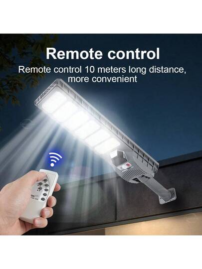 ضوء حديقة يعمل بالطاقة الشمسية، إنارة ذكية لاستشعار الحركة البشرية للخارج ذات لوحة شمسية عالية الكفاءة، مقاومة للحرارة وتشتيت الحرارة بسرعة، توفير إضاءة ساطعة وواسعة المدى للحدائق والشرفات والطرق والملاعب الرياضية