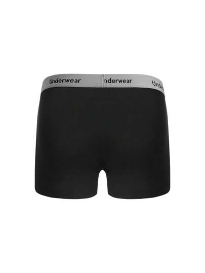 EasyFave 10 قطع/ مجموعة ملابس داخلية رجالية بخصر من الأحرف