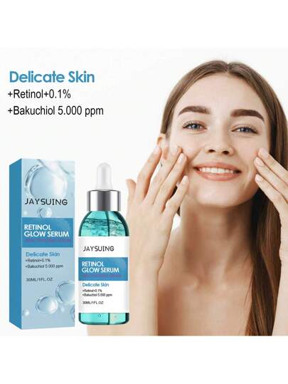 سيروم رتينول رافع 30 مل للترطيب والتنعيم، سيروم الوجه، للحد من علامات الشيخوخة.