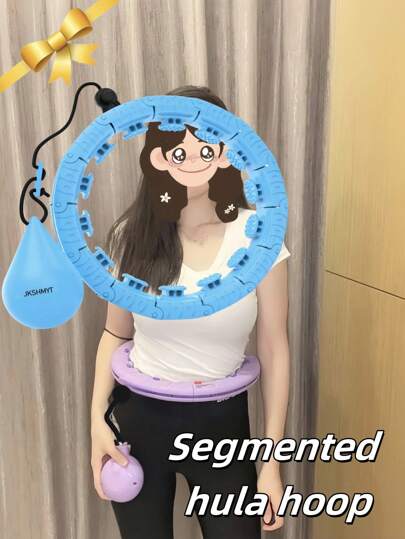 قطعة واحدة من طوق الرقص الذكي ب- 26 قسم لتنحيف الخصر ، جهاز لياقة بدنية للسيدات لتمارين البطن ، تدريب يومي لحرق السعرات الحرارية ، مثالي للاستخدام في المنزل والنادي الرياضي ، اكسسوارات رياضية