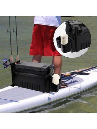 4 قطع ملحقات حاملة أكواب للثقب الجانبي لصندوق الصيد، حاملة قوارير وأكواب المشروبات لصندوق الصيد، ملحقات معدات الصيد