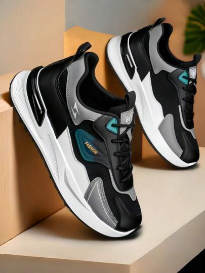 أحذية قماش قابلة للانزلاق للرجال بمقاسات كبيرة، أحذية كاجوال منفذة للهواء للشباب ، أحذية رياضية مسطحة للطلاب، أحذية تزلج على الطراز الكوري الأنيق