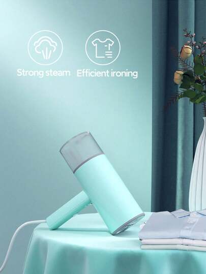 OBOVAY قطعة واحدة من مكواة بخار محمولة للتعليق ، آلة كي بالبخار ، مكواة بخار ، قوة 800 واط عالية ، يسخن في 30 ثانية ، يزيل التجاعيد من الملابس ، مقبض قابل للطي ، تخزين مريح ، حجم صغير وسهل الحمل ، مكواة بخار صغيرة محمولة ، مناسبة للاستخدام في المنزل...