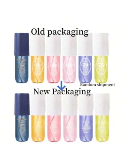 زجاجة رذاذ مثبت للعطر 90مل خالي من الكحول، عطر هواء، مزيل روائح الملابس، برائحة الزهور والفواكه، مناسب للغرفة والغرفة المعيشية والعائلة وحفلة عيد الحب. هدية صغيرة وسهلة الحمل للعائلة والأصدقاء والحبيب/الحبيبة، هدية مثالية