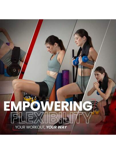 حزام الورك للنهوض والسكوات والتخطيط، سادة مضاد للانزلاق قابل للتعديل لحماية الورك، مناسب لتدريب العضلات المعوجة باستخدام الأثقال والكيتل بيل والأقراص، مناسب تماما للتمارين في الجيم والمنزل