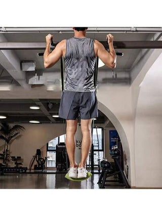 1 قطعة أربطة مقاومة للشد لتمارين السحب لاطالة الجسم، قابلة للتعديل في الارتفاع لتمارين عضلية وتشكيل الجسم والياقة البدنية