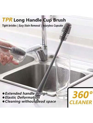 8/ 5/ 3/ 2/ 1 قطع مجموعة فرشاة كوب مقبض طويل من السيليكون ، ناعمة وغير خدشية ، تنظيف شامل للزجاجات والأكواب المختلفة، أساسيات تنظيف الأكواب المنزلية ، سهلة التنظيف! عودة إلى المدرسة