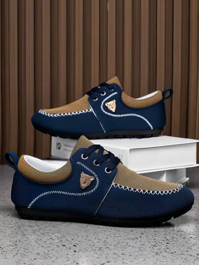 أحذية زلق قارب للرجال بمقاس كبير، أحذية كاجوال تنفس للشباب، أحذية رياضية للرجال، لوافي مفرودة بطاقم الطالب بالطراز الكوري، أحذية مناسبة للربيع والصيف والخريف طوال العام