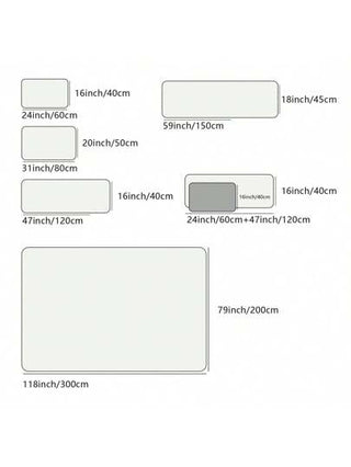 1/2 سجادة مطبخ بوهيمية طويلة بطراز مناسبة للردهات والغرف والمداخل والغرف والغسيل والمطابخ والحمامات، سجادة متعددة الاستخدامات لديكور المنزل
