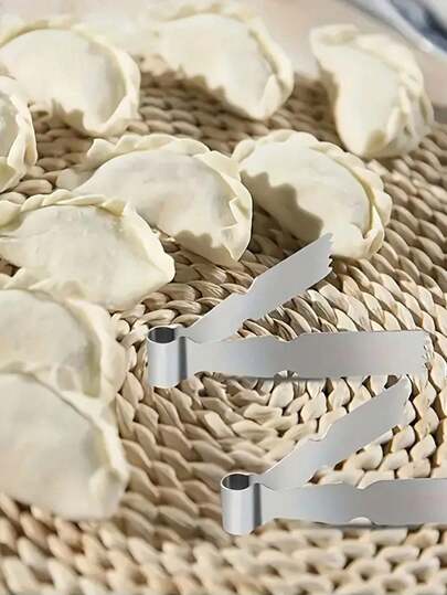 قطعة واحدة من قوالب الفولاذ المقاوم للصدأ لخبز البسكويت المحشو بالجوز والفستق والمعجنات والكعك البخاري والمنتو والملقط الزهري ، أدوات الخبيز