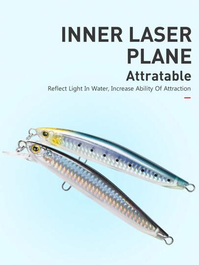 KINGDOM طُعم للصيد البحري مملكة البحر لطعم التلبيد 120مم/23جم ، 130مم/30جم الغائط الاصطناعي ذي الحركة الجيدة، طُعم صلب متذبذب