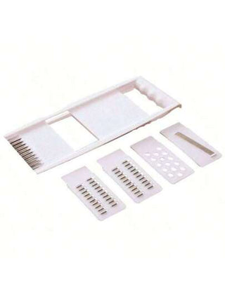 فرَّامة الخضروات، شرَّاحة الفاكهة متعددة الوظائف، مبشرة الطعام يدوية، شرَّاحة الخضروات، قطَّاعة البصل، مفرمة البطاطس للمنزل، أدوات المطبخ، ضروريات السكن الجامعي، لوازم المطبخ