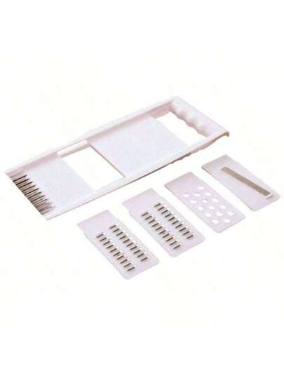 فرَّامة الخضروات، شرَّاحة الفاكهة متعددة الوظائف، مبشرة الطعام يدوية، شرَّاحة الخضروات، قطَّاعة البصل، مفرمة البطاطس للمنزل، أدوات المطبخ، ضروريات السكن الجامعي، لوازم المطبخ