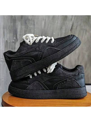 أحذية رجالية كاجوال للتزحلق على لوح، أحذية رجالية فريدة جديدة، أحذية رياضية كاجوال متعددة الاستخدامات موضة الربيع، أحذية رياضية مرتفعة الكعب