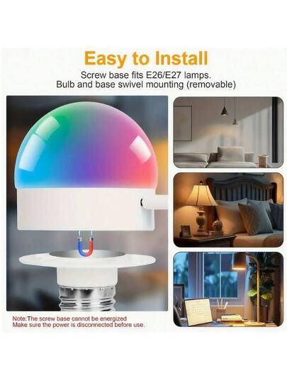 1 قطعة إضاءة ليلية بتحكم عن بُعد، مصباح مكتب، إضاءة خزائن، ضوء مغناطيسي للأجواء الدافئة، 3 ألوان و15 خيار لون و ميزة الوميض، مناسبة لغرفة النوم والمكتب والقراءة والتعلم، ديكور داخلي، تنشئ إضاءة جذابة