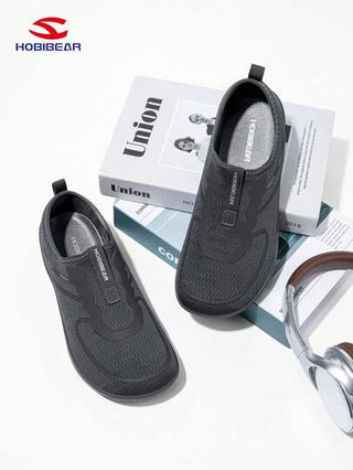 HOBIBEAR أحذية رياضية كاجوال قابلة للتنفس جديدة ، أحذية رياضية خفيفة الوزن للرجال، أحذية مريحة للمشي للربيع/الصيف سهلة الارتداء