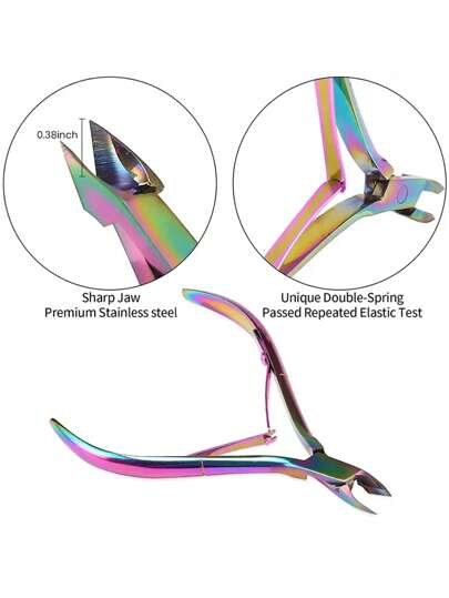 10 قطعة/الكمية أدوات فن الأظافر طقم مجموعة منشفة حرفية 100/180 موشور، فرشاة، مقص، لملقط البشرة وداعس، مشفرات الأصابع، طقم العناية باليدين وأدوات الجل البولندي