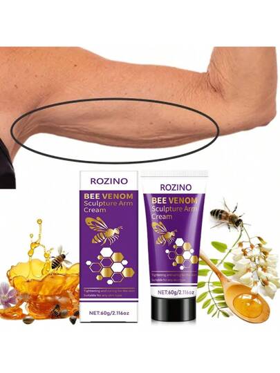 60 جم كريم شد الذراع المجسم، يشد ويقوي بشرة الذراع والوجه والرقبة. صيغة خالية من الدهون تساعد على شد البطن والخصر والذراعين والساقين. منعم بالعسل وحمض الهيالورونيك لترطيب وتنعيم وإشباع البشرة. مناسب لجميع أنواع البشرة للرجال والنساء. ضروري لعناية...