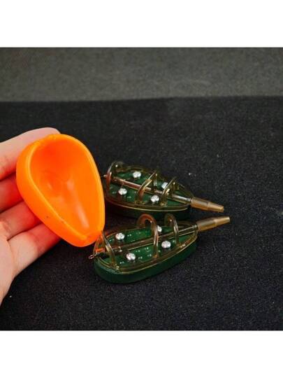 3 قطع/مجموعة جهاز إطعام السمك الكارب على الطراز الأوروبي