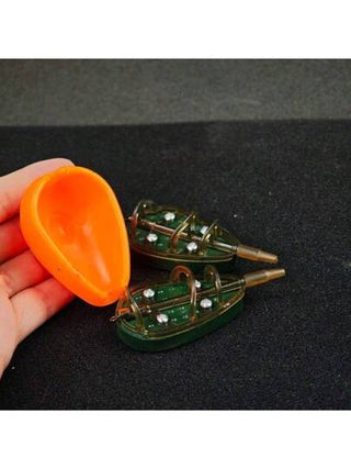 3 قطع/مجموعة جهاز إطعام السمك الكارب على الطراز الأوروبي