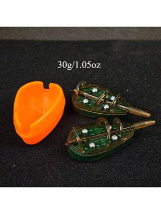 3 قطع/مجموعة جهاز إطعام السمك الكارب على الطراز الأوروبي