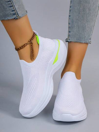 STEPREACH أحذية رياضة نسائية للربيع الجديدة، خفيفة الوزن، تنفس، مقاومة للانزلاق، صندلية رياضية عصرية