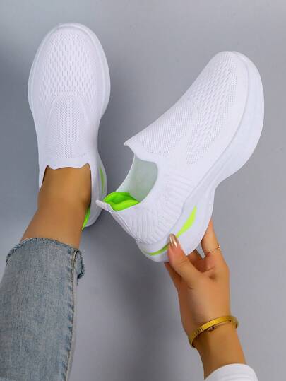 STEPREACH أحذية رياضة نسائية للربيع الجديدة، خفيفة الوزن، تنفس، مقاومة للانزلاق، صندلية رياضية عصرية