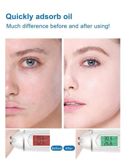 100ورقة لامتصاص الزيوت من الوجه، منعشة وقابلة للنقل