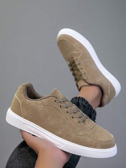 أحذية رياضية رجالية موديل 2025، أحذية كاجوال أنيقة للرجال بنعل شريط ربط، أحذية تزلج وزلاجات، أحذية شوارع مصممة شخصياً