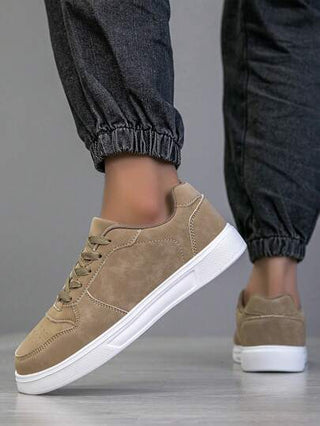 أحذية رياضية رجالية موديل 2025، أحذية كاجوال أنيقة للرجال بنعل شريط ربط، أحذية تزلج وزلاجات، أحذية شوارع مصممة شخصياً