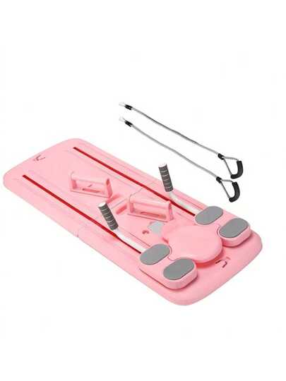 لوح بيلاتس متعدد الوظائف قابل للطي للتمارين المنزلية - تنحيف وتشكيل الجسم بالكامل ، مع حبال مقاومة ومقابض دفع ، معدات تدريب البطن متينة ، (وردي / بنفسجي / أسود) ، تجهيزات تدريب أنيقة | هيكل قوي