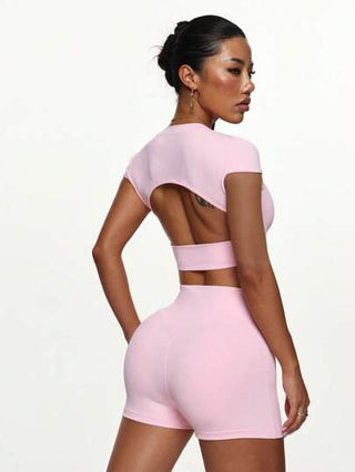 بدلة رياضية للنساء في الربيع والصيف، طقم اليوغا، بدلة لياقة بدنية، بدلة رياضية، بذلة تمرين منزلية مريحة وصديقة للبشرة