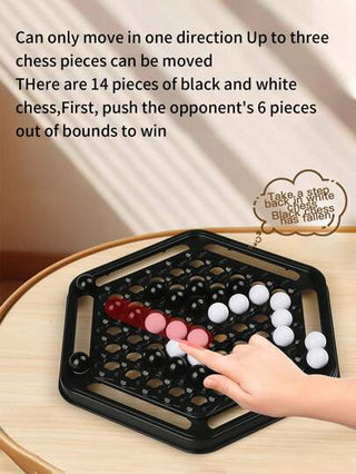 لعبة طاولة شطرنج دفع قوي وأربعة في صف، لون أبيض وأسود، لعبة تفاعلية عائلية وحزب العطلات، هدية