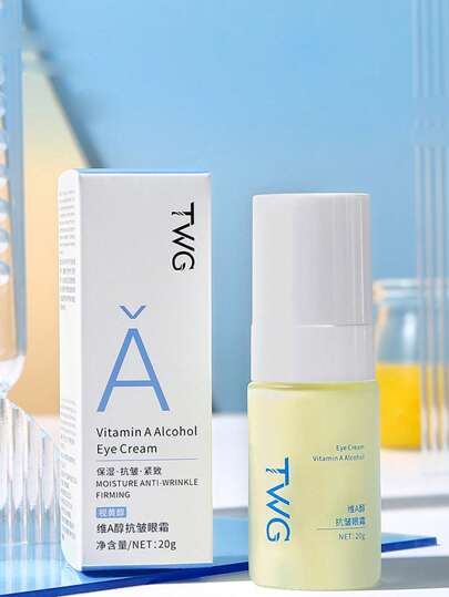 كريم العين بالريتينول، غني بالجليسيرين وفيتامين E، مناسب لجميع أنواع البشرة، يشد البشرة حول العيون، العناية بالبشرة المضادة للتجاعيد، تجعل البشرة تبدو أصغر سنًا