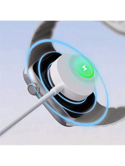 1 قطعة 3 في 1 شاحن ساعة مغناطيسي سريع الشحن بكابل USB متوافق مع سلسلة الساعات Ultra/SE/9/8/7/6/5/4/3/2/1، والهواتف 15/14/13/12/11/XS/XR/8/7/6، و S25/S24/S23/S22/S21/S20, كابل شحن متعدد الوظائف كفء