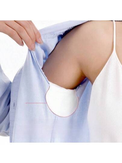 10 قطعة/عبوة ، ألواح تحت الإبط قابلة للتخلص منها، رقيقة وقابلة للتنفس ، بقع رطوبة تحت الإبط غير مرئية، ألواح امتصاص العرق والروائح الكريهة