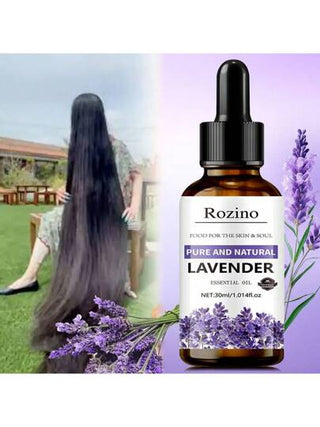 زيت أساسي من خلاصة الخزامى الطبيعي 30مل، غني بمستخراج الخزامى، يرطب الشعر دون دهنية، عناية بالشعر والبشرة في 10 ثوان، مناسب لجميع أنواع الشعر للرجال والنساء، يترك الشعر لامعا وخاليا من التشابك، مناسب أيضًا للرموش والأظافر، هدية عيد الأب