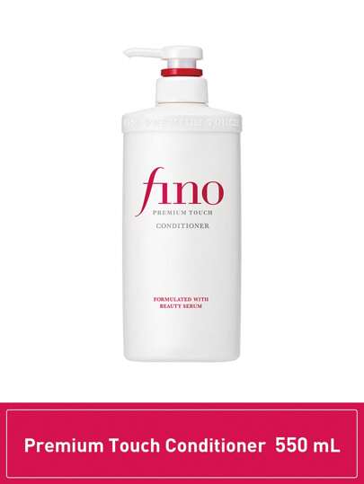 Fino منعم بلمسة فاخرة 550 مل - ترطيب مكثف وإصلاح تلف مع سيروم التجميل وحبوب غذاء ملكات النحل، يعيد الشعر ناعما وأملسا وبراقا، برائحة زهرية مناسبة لجميع أنواع الشعر، رعاية شعر بجودة صالون للاستخدام اليومي، مثالي للشعر الجاف والمتقصف والتالف، رفع...