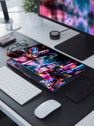 ملصق فينيل لغطاء لابتوب 15.4 بوصة أو 15.6 بوصة لحماية المظهر مع وسادتي معصم مطابقتين