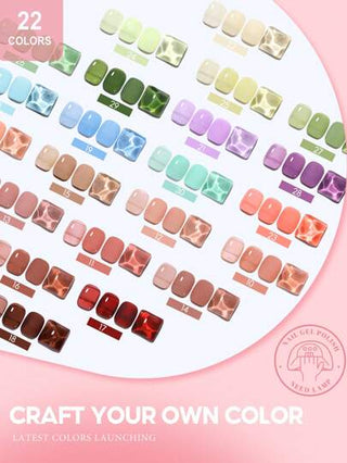coscelia 25 قطعة طقم طلاء أظافر جيلي بحجم 7مل بطبقة أساس غير لامعة و7مل طبقة علوية، 22 لون مستخرج بالنقع بأظافر جيل كريستالية شفافة ، تحتاج إلى مصباح الأشعة فوق البنفسجية/الليد ، طقم يشمل الأساس والطبقة العلوية ، ملف أظافر ، للمرأة أو مبتدئات...
