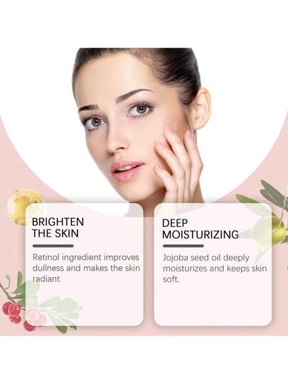 30 جرام كريم ترطيب الوجه مع رتينول - مغذي، مرطب وُمُصلح للبشرة. يُنعِّم نسيج البشرة، ويُضيء البشرة لمظهر متألق وُشعاعي. يُرطب البشرة بعمق للحفاظ على بشرة ناعمة ولينة. ينعّم نسيج البشرة للحصول على إنهاء حريري. يُوازن إنتاج الزيوت للحد من اللمعان.