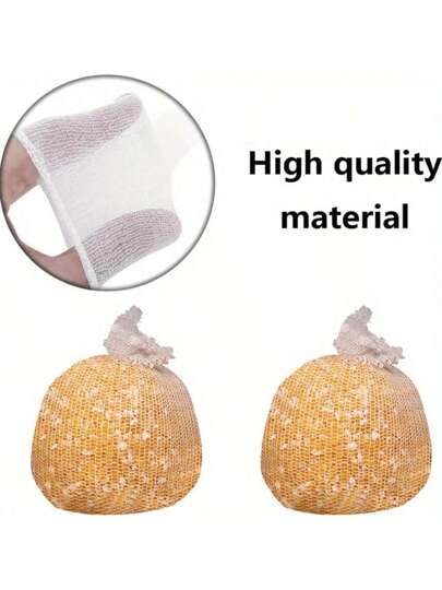 2 قطعة بكرة شبكة صيد ذابة في الماء من PVA ، شبكة طعم سريعة الذوبان ، عرض 25 مم وطول 500 سم ، لحقائب طعم البعيد وحوامل طعم الكارب