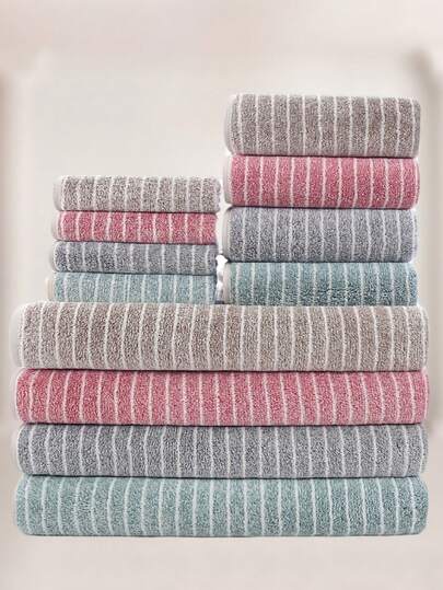 1 قطعة منشفة حمام كبيرة الحجم، متعددة الألوان، مقاس 88*170 سم، تصميم بسيط، مصنوعة من ألياف البوليستر، أو منشفة مطبخ/وجه/يد مقاس 34*75سم، ماصة للرطوبة وسريعة الجفاف ومنعمة للرجال والنساء، مناسبة لجميع المواسم، رائعة للحمام والفندق والنادي الرياضي...