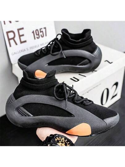 أحذية رياضية للرجال مُنفّسة، أحذية كاجوال خفيفة الوزن مضادة للانزلاق، أحذية كاجوال عصرية متعددة الاستخدامات مع أغطية شبكية مقاومة للروائح الكريهة